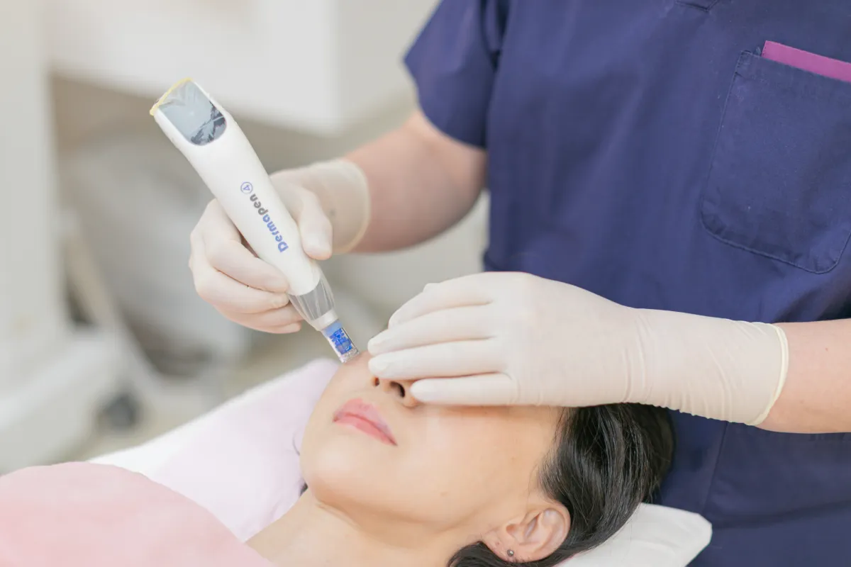 ソフィアで治療している様子