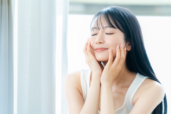肌改善した女性の画像