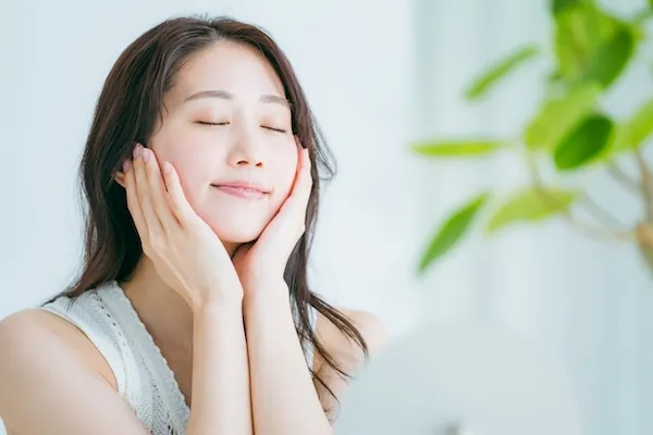 綺麗な肌の女性