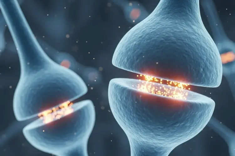 神経から筋肉への伝達イメージ