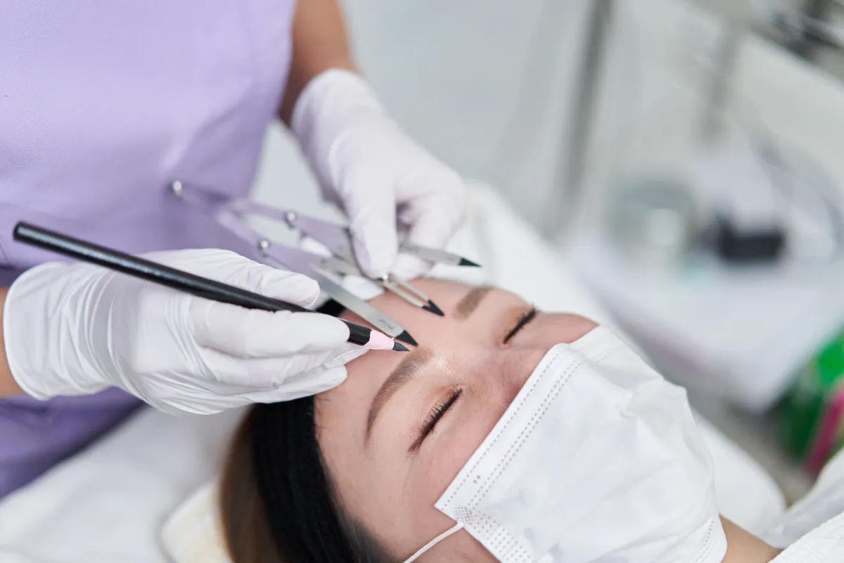 西千葉にある自由が丘クリニックソフィアで治療している様子