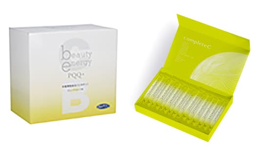 JC completeCとビューティーエナジーPQQプラス